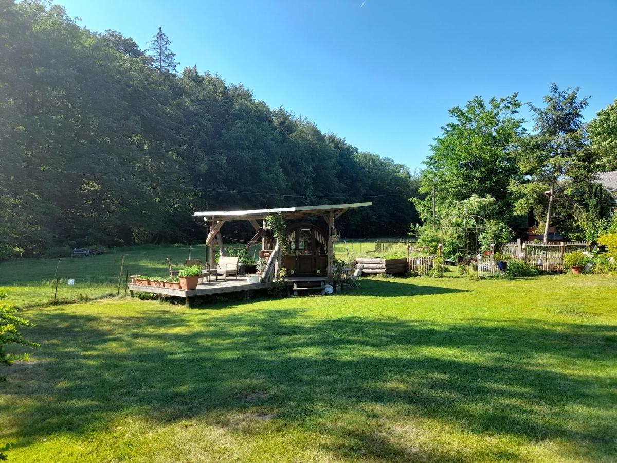 Schlummerfass An Der Bockmuehle โฮห์นสไตน์ ภายนอก รูปภาพ